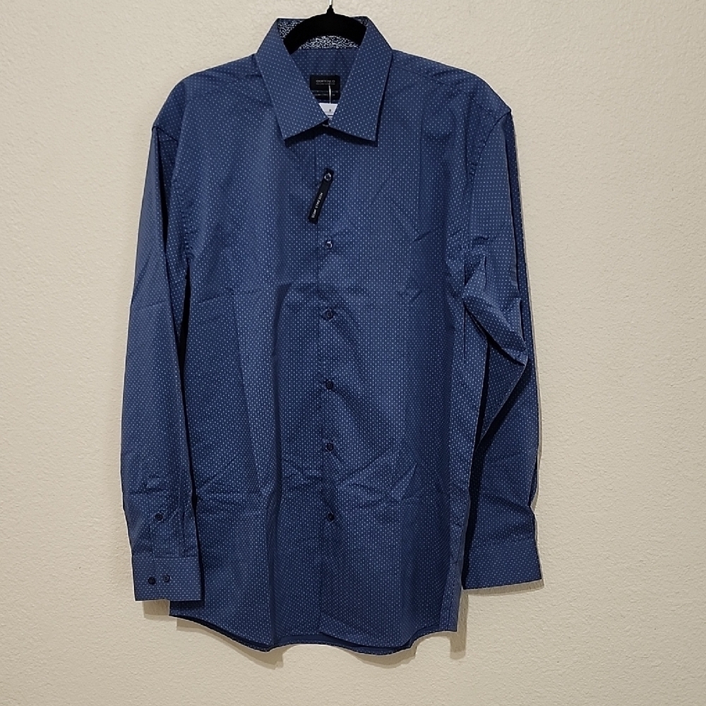 Men's Blue Dress Shirt